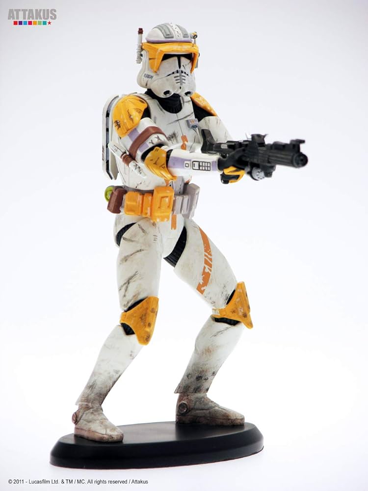 ATTAKUS STAR WARS コマンダーコディ 1/5スケール Attakus Commander Cody Statue Star Wars Utapau Battle 1/5